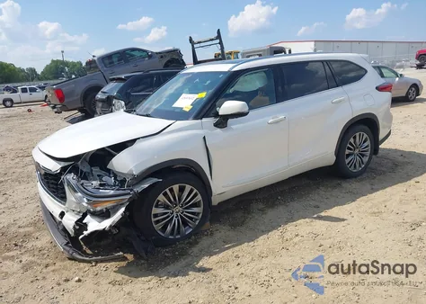 2020 Toyota Highlander Platinum из США, поврежденный, VIN 5TDFZRBHXLS017672